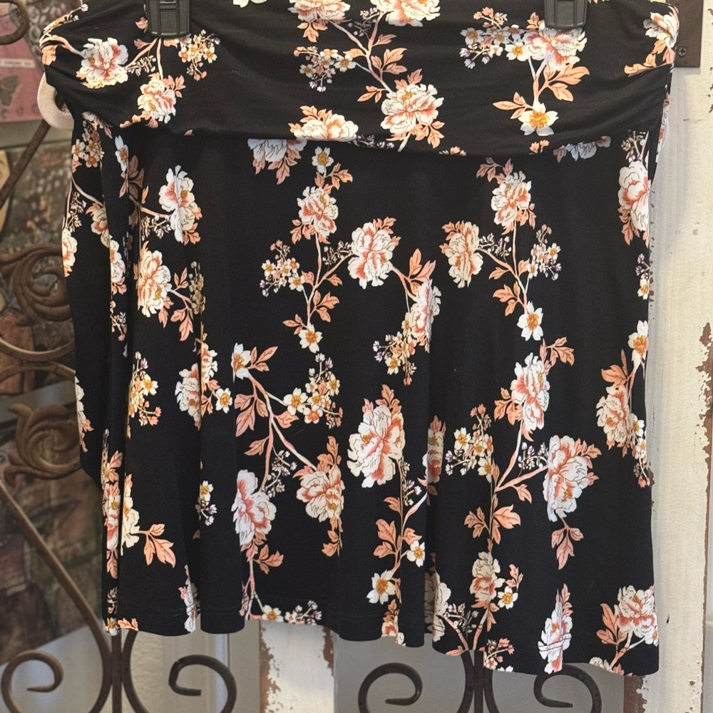 NWT LASCANA ADJUSTABLE FLORAL TANK DRESS. 2-in-one look - Picture 8 of 9